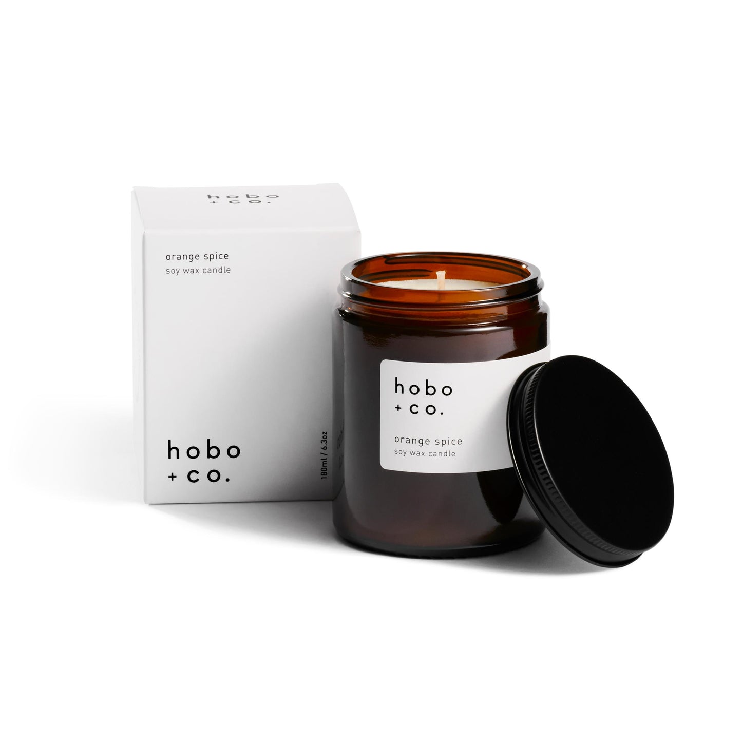 hobo + co.|英國手工香氛大豆蠟燭 - 橙香 + 肉桂 / 辛香調