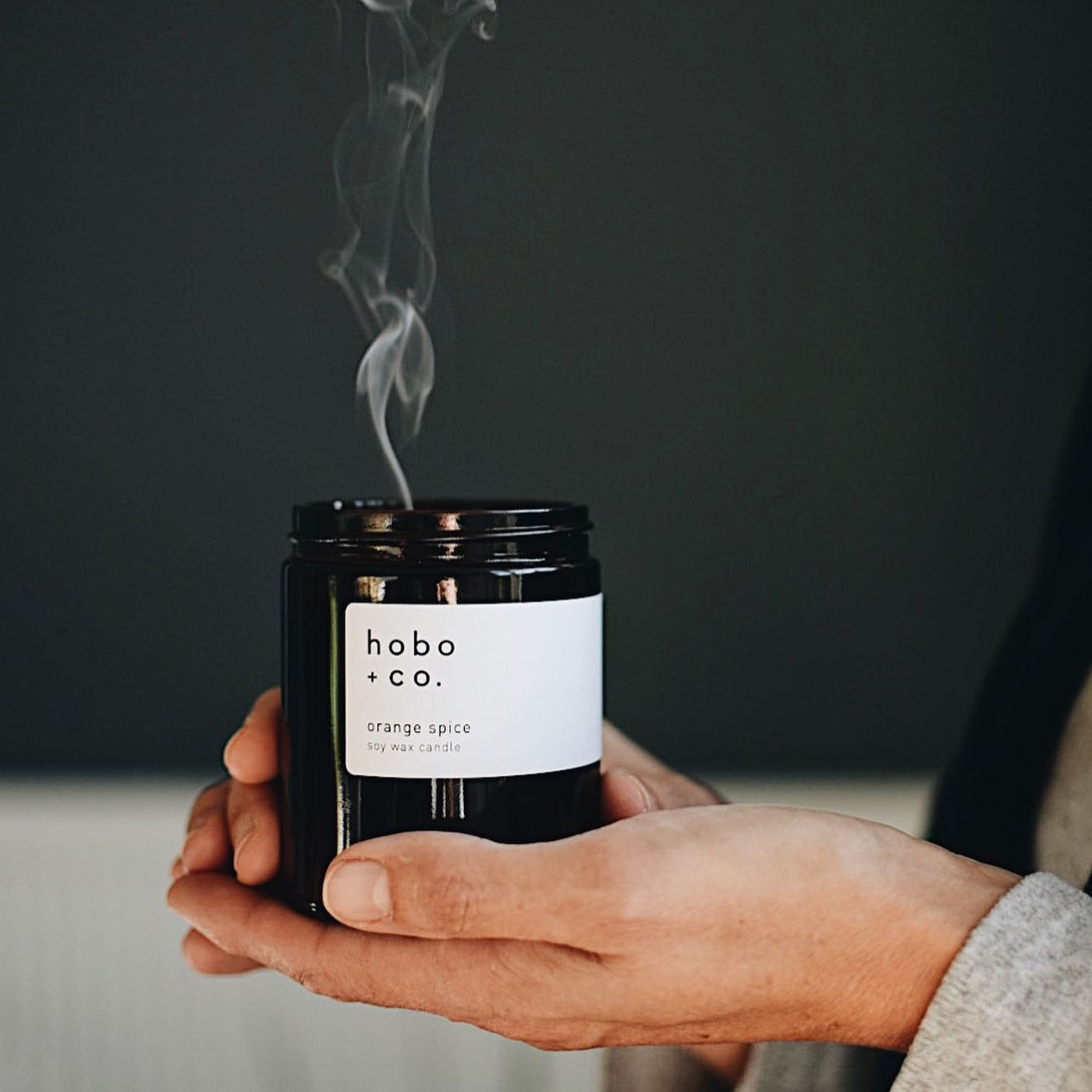 hobo + co.|英國手工香氛大豆蠟燭 - 橙香 + 肉桂 / 辛香調
