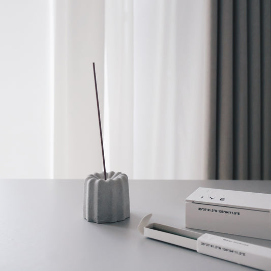 CANELÉ 法式可麗露|水泥甜點黃銅線香座・擴香石