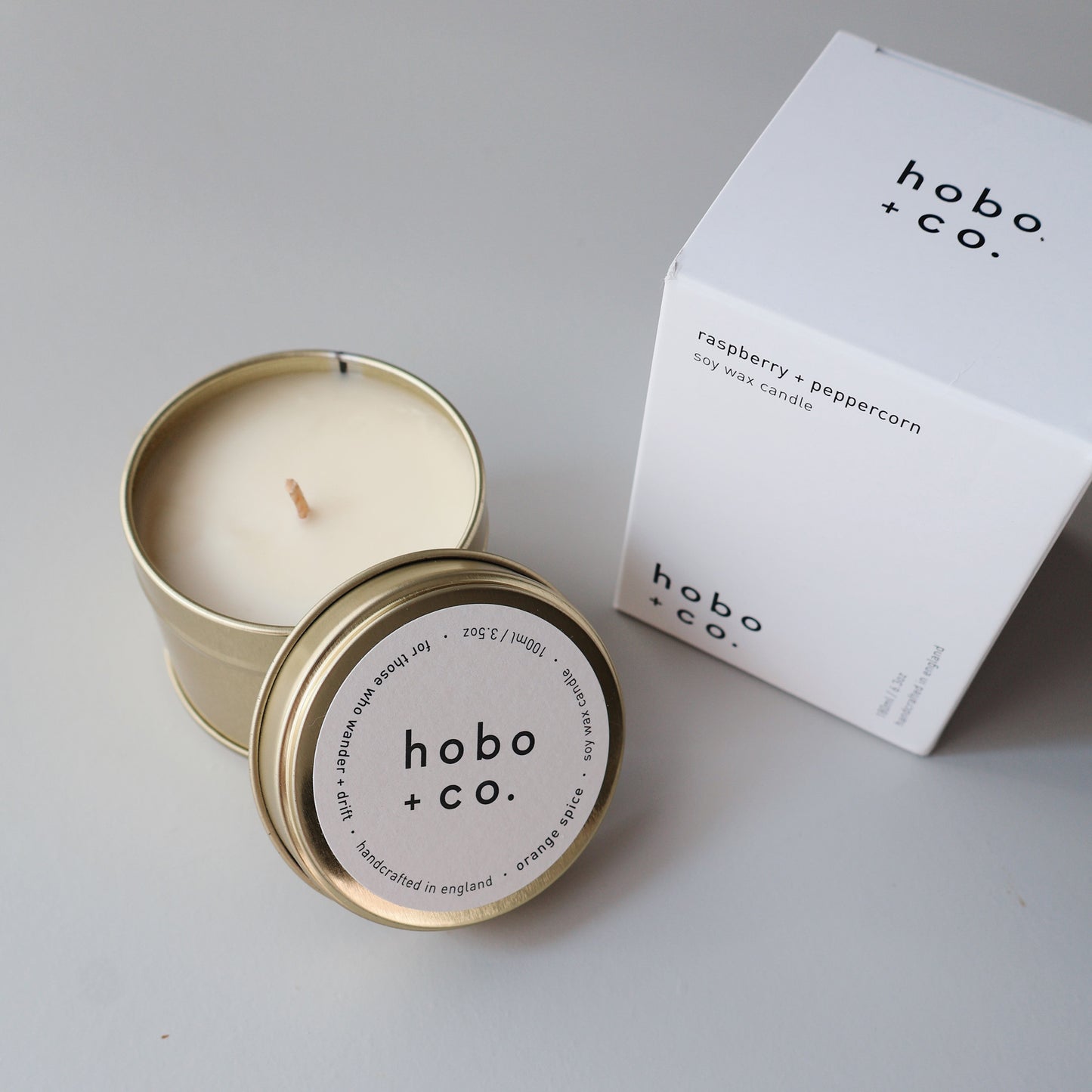 hobo + co.|英國手工大豆蠟燭 + 旅行蠟燭限定禮盒 - 香調任選