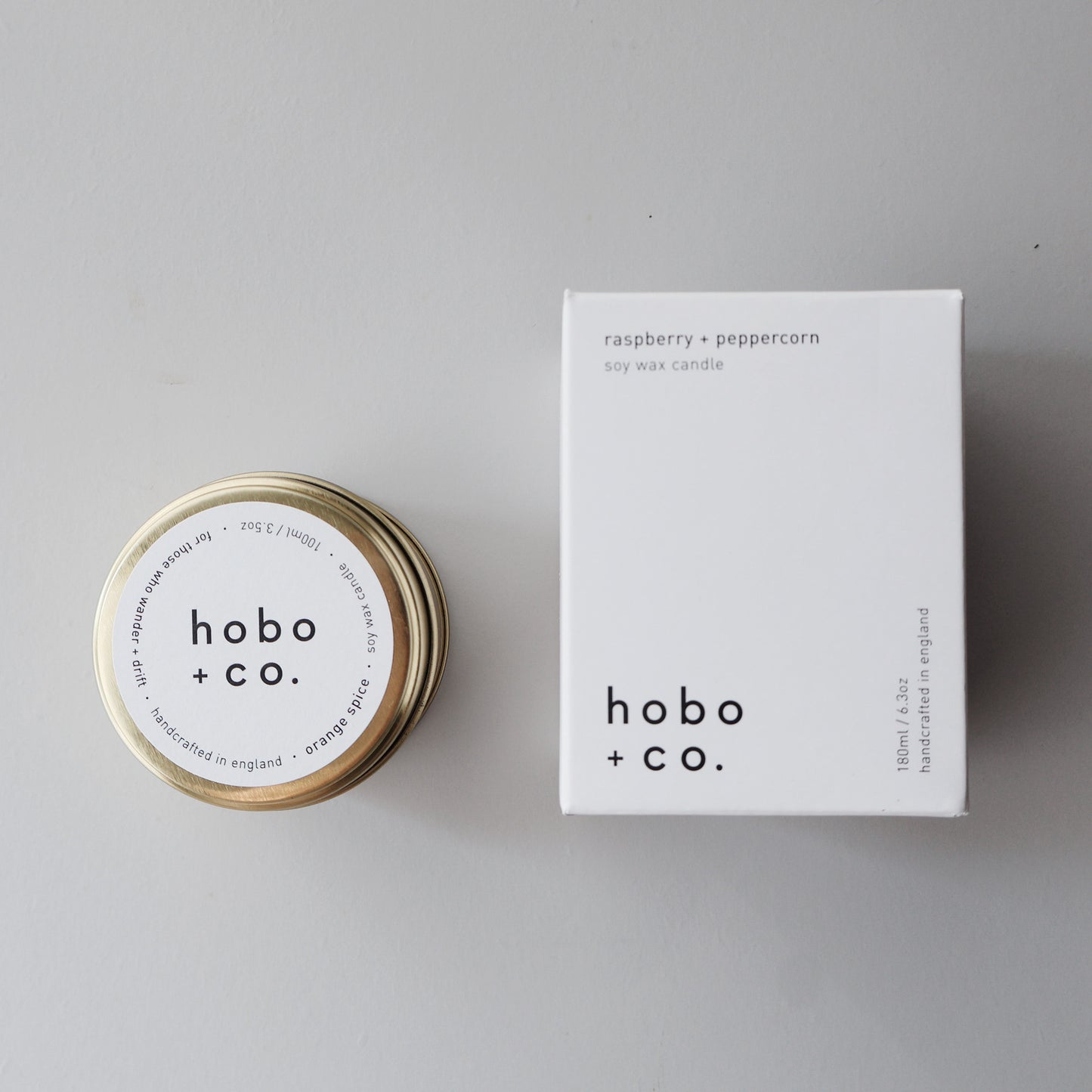 hobo + co.|英國手工大豆蠟燭 + 旅行蠟燭限定禮盒 - 香調任選