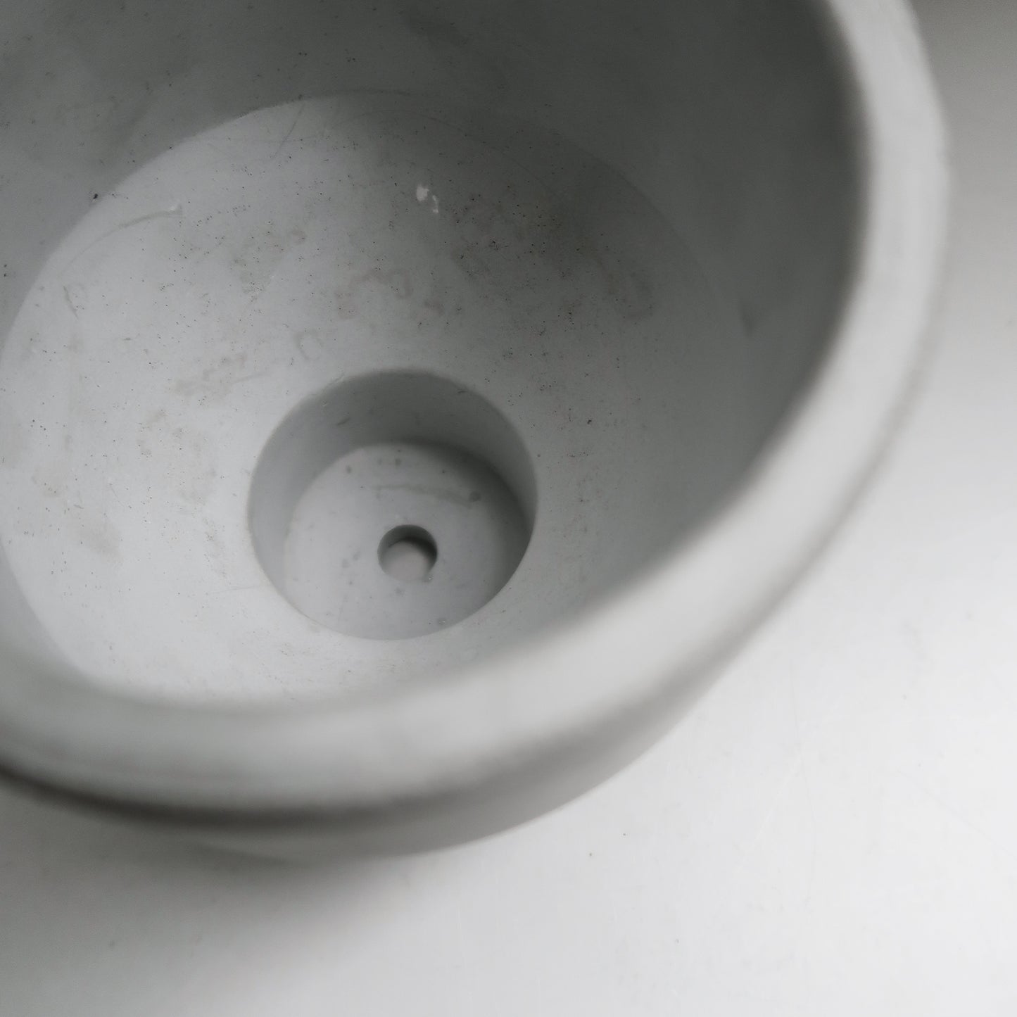 PURE 清水泥|簡約寬口腰身水泥盆器・花盆・花器