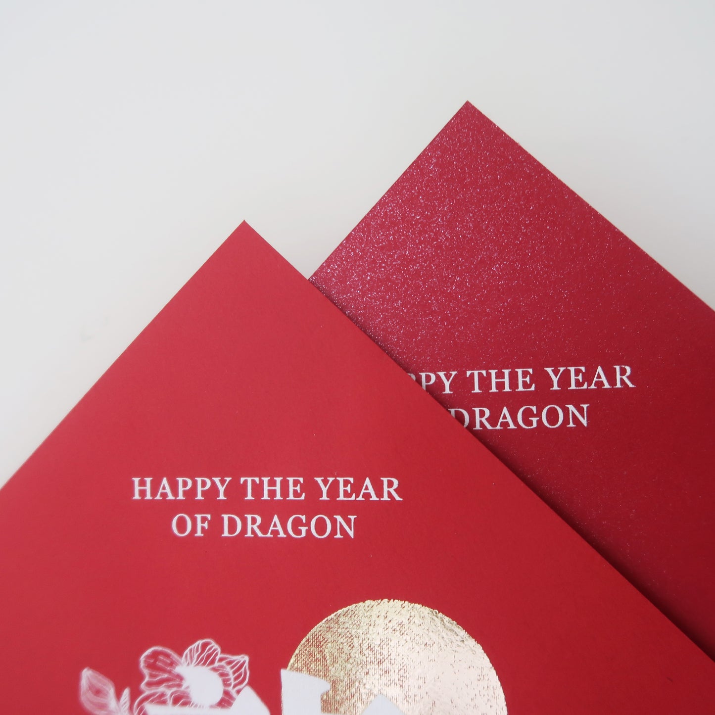 DRAGON 龍｜限量手工燙金絹版印刷春聯紅包袋套組