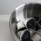 KREDS 銀色軌跡｜球型斜口不鏽鋼收納碗